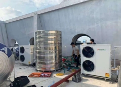 folansi heat pump Vietnam installation