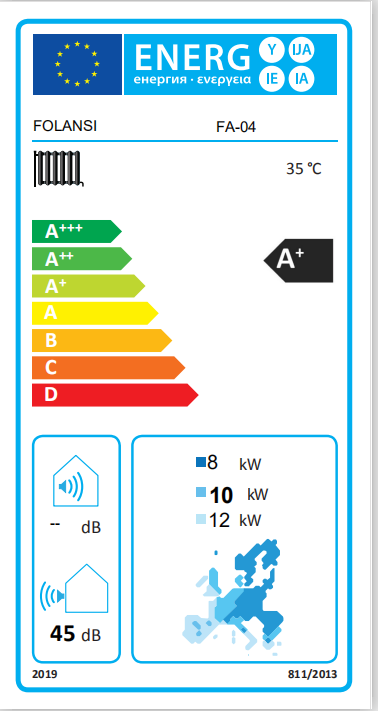 Folansi 15kw Air source heat pump  Wifi heat pump  low noise Air to water heat pump