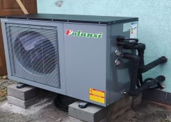 install Split DC inverter heat pump project in Bulgaria