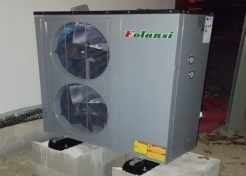 install Split DC inverter heat pump project in Bulgaria