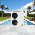 35Kw Pool Heater Swimming Pool Heat Pump Water Heater Wifi Control Air to Water Swim Pool Heat Pump