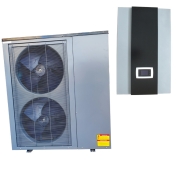 22kw Split Inverter Heat Pump Water Heater Air Source Solar Water Heating Unit for Heating and Cooling R32 WiFi Control