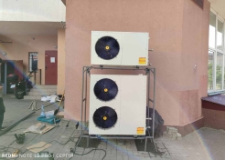 folansi heat pump ‌ Russia  installation