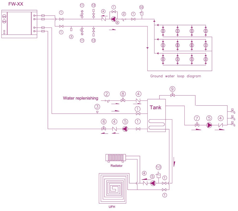 FW02 hot water FW02 hot water