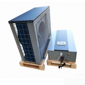 15kw Split Inverter Heat Pump Water Heater Air Source Solar Water Heating Unit for Heating and Cooling R32 WiFi Control