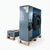 30kw Split Inverter Heat Pump Water Heater Air Source Solar Water Heating Unit for Heating and Cooling R32 WiFi Control