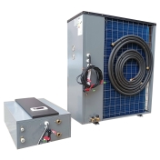 22kw Split Inverter Heat Pump Water Heater Air Source Solar Water Heating Unit for Heating and Cooling R32 WiFi Control